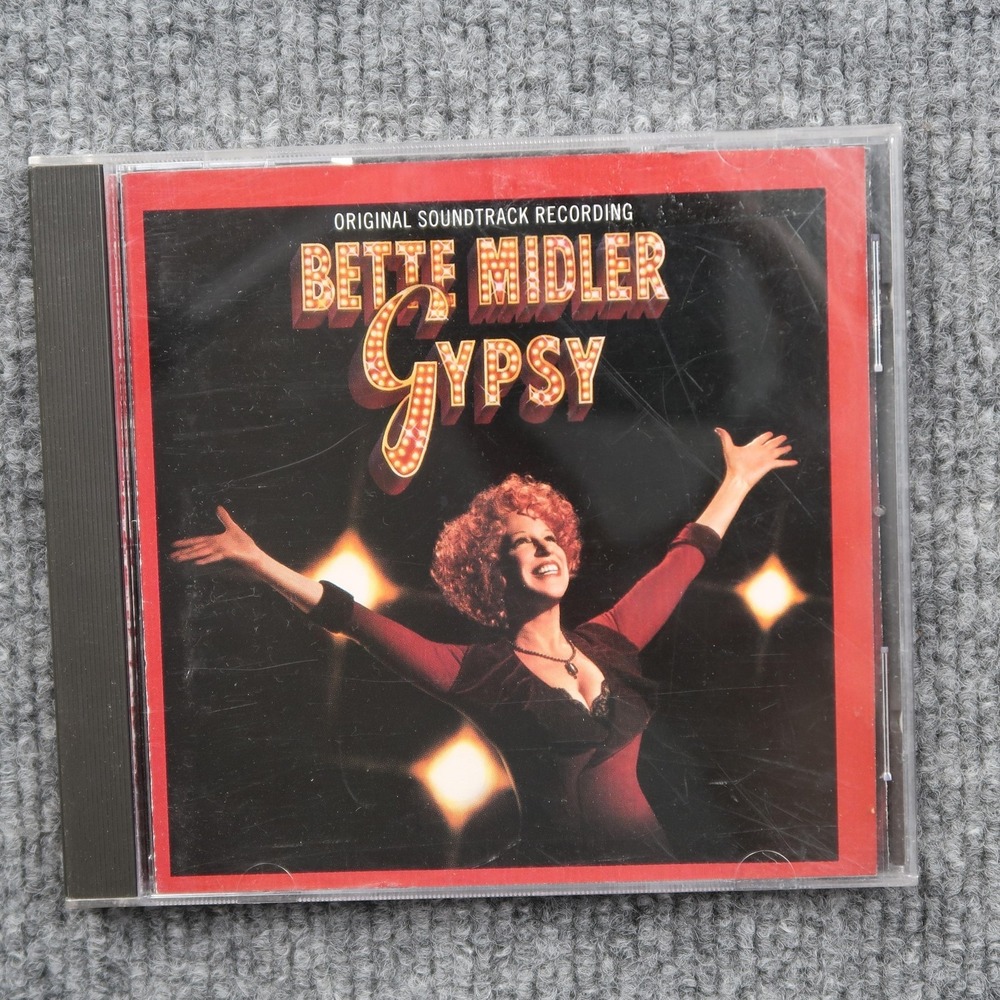 Bette Midler Gypsy CD Soundtrack Album Musical Theater Broadway 1993 Atlantic